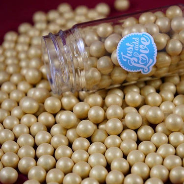 Sprinkles E Pérolas - Pérola Chocolate Ouro - 65g